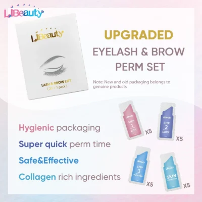 Libeauty 20 أجزاء/وحدة مجموعة أدوات رفع الرموش والحواجب - Image 2