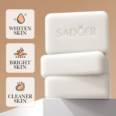 صابون وجه Suner Niacinamide Arbutin ، ترطيب ، تفتيح ، تنظيف عميق ، رغوة غسل وجه الجسم ، مصنوعة يدويًا - Image 3