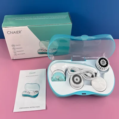 فرشاة تنظيف الوجه الكهربائية ، منظف الوجه