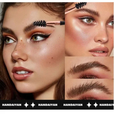 شفافة دهن الحاجب تصفيف الصابون للنساء ، الحاجب جل الشمع المثبت مع فرشاة - Image 6