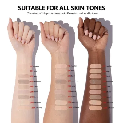 Lakerain Sunscreen Cushion Foundation Waterproof Long-lasting Brighten Foundation Cream Women Base Makeup Face Korean Cosmetics - AliExpress 66 - Image 6