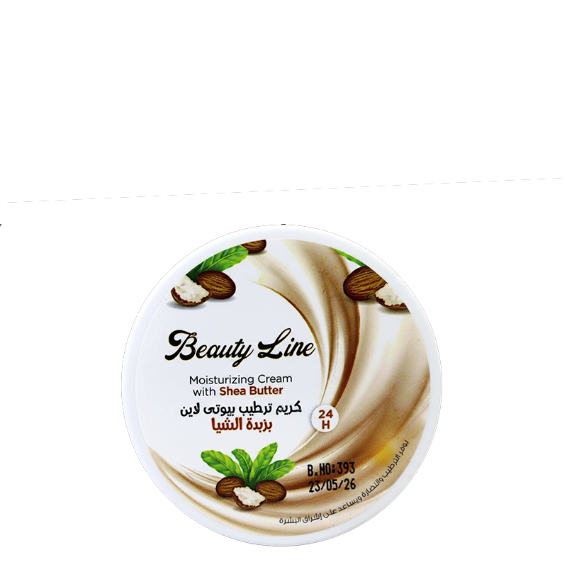 كريم مرطب بيوتى لاين بزلدة الشيا - 120 مل