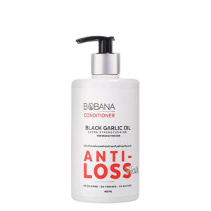 بلسم بوبانا بزيت الثوم الاسود - 400 مل