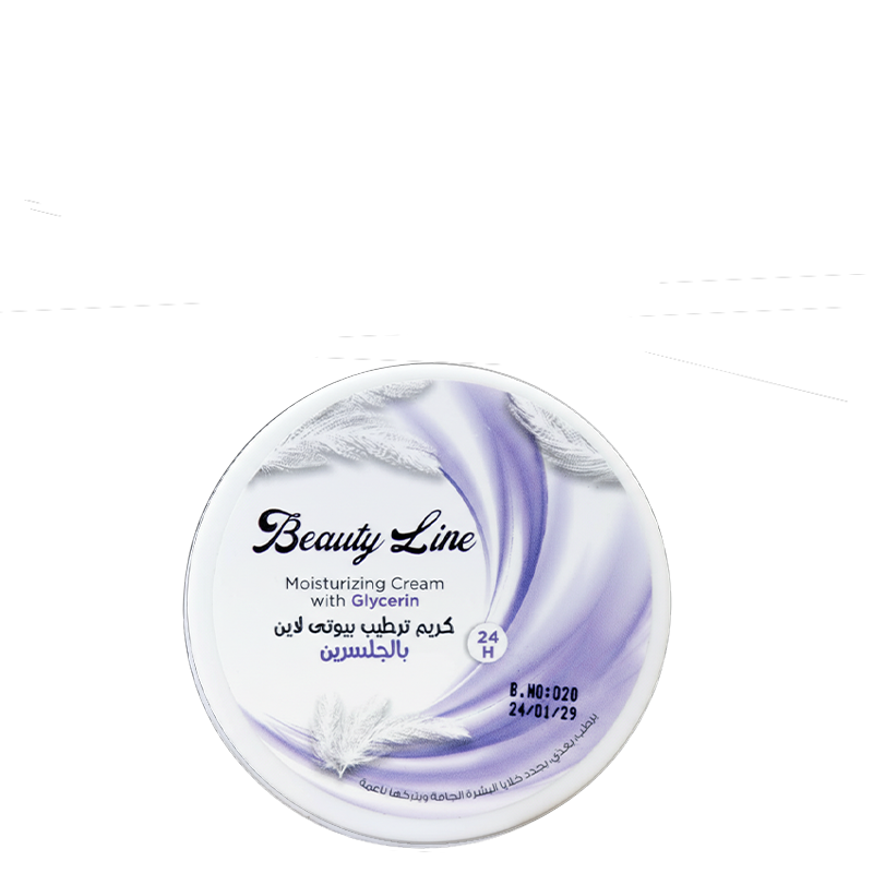 كريم مرطب بيوتى لاين بالجلسرين - 120 مل