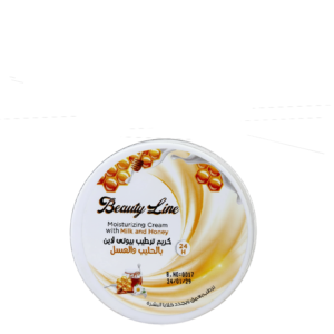 كريم مرطب بيوتى لاين بالحليب والعسل - 120 مل