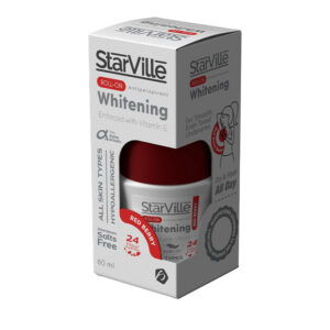 ستارفيل رول اون للتفتيح و القضاء للعرق برائحة التوت الاحمر